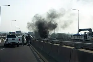 Fatal traffic accident on the gowanus expressway