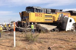 Train-Truck Crash