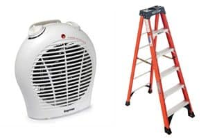 Dangerous Heaters And Defective Ladders