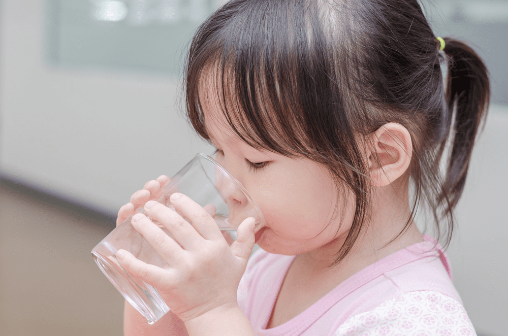 Lead Exposure Poisoning Drinking Water Girl