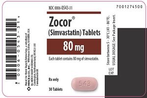 80 mg zocor