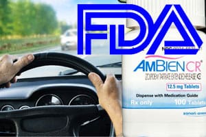 lower ambien dose for driving risk