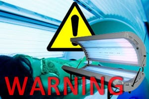 cancer risk of tanning machine