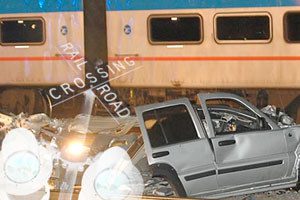 Train accident NY LI