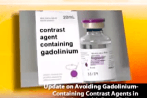 Gadolinium Contrast Dye Lawsuit Trials
