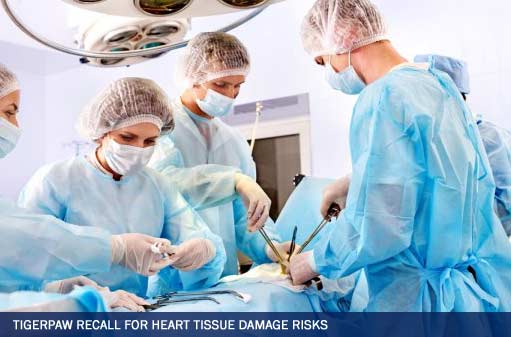 Tigerpaw heart tissue damage risks