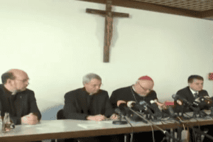 Bishops Confess Scandal Role