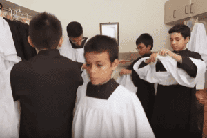 Priest Molesting Altar Boy