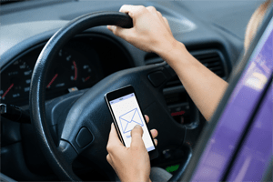 Lockout technology to prevent texting while driving