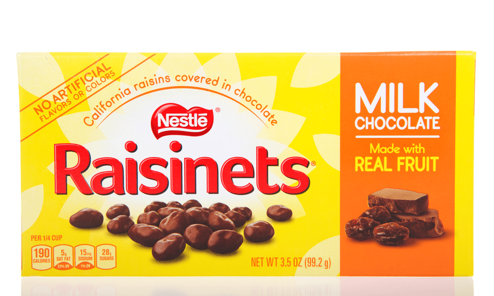 Class action lawsuit filed over raisinets slack-fill packaging