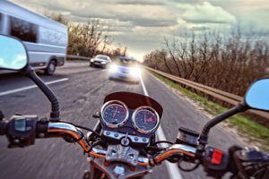 motorcyclist died in a crash