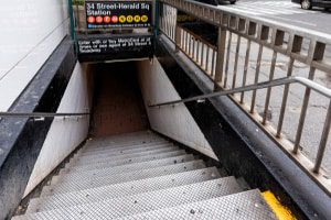 Woman Dies in After Falling Down Subway Stairs While Holding Infant