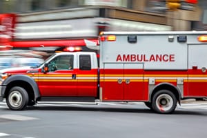 Fiery Crash in Brooklyn Sends Four to Hospital