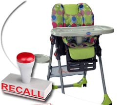 Chicco Polly High Chair Recalled for Laceration Hazard