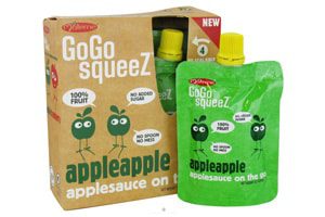 GoGo squeez Recalls Applesauce