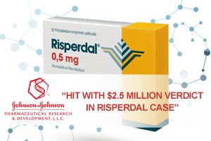  Johnson & Johnson Hit with $2.5 Million Verdict in Risperdal Case