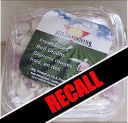 Listeria Prompts Diced Onion Recall