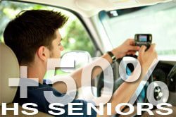 More Than Half of High School Seniors Admit To Texting While Driving