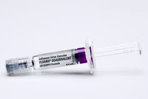 Flu Vaccine Recalled Over Potency Problem