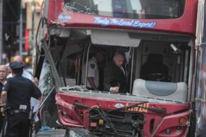 California Tour Bus Crash Leaves 13 Dead, 31 Injured