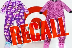 target pajama recall