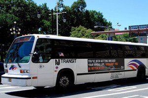 New Jersey transit bus involved in commuting accident in manhattan