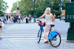 Bicycle riders in new york city endanger pedestrians