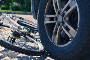 Drunk driver flees scene of collision with bicycle