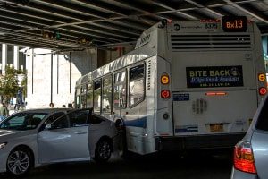 Mta bus accident injures nine