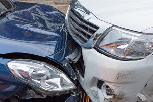 Car accident with injuries in lake grove, long island, new york