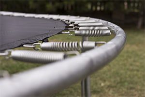 Trampoline spring shot out “like a bullet” and impales boy