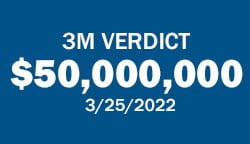 3m verdict 50000000