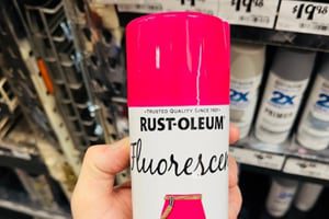 Rust Oleum Pink Spray