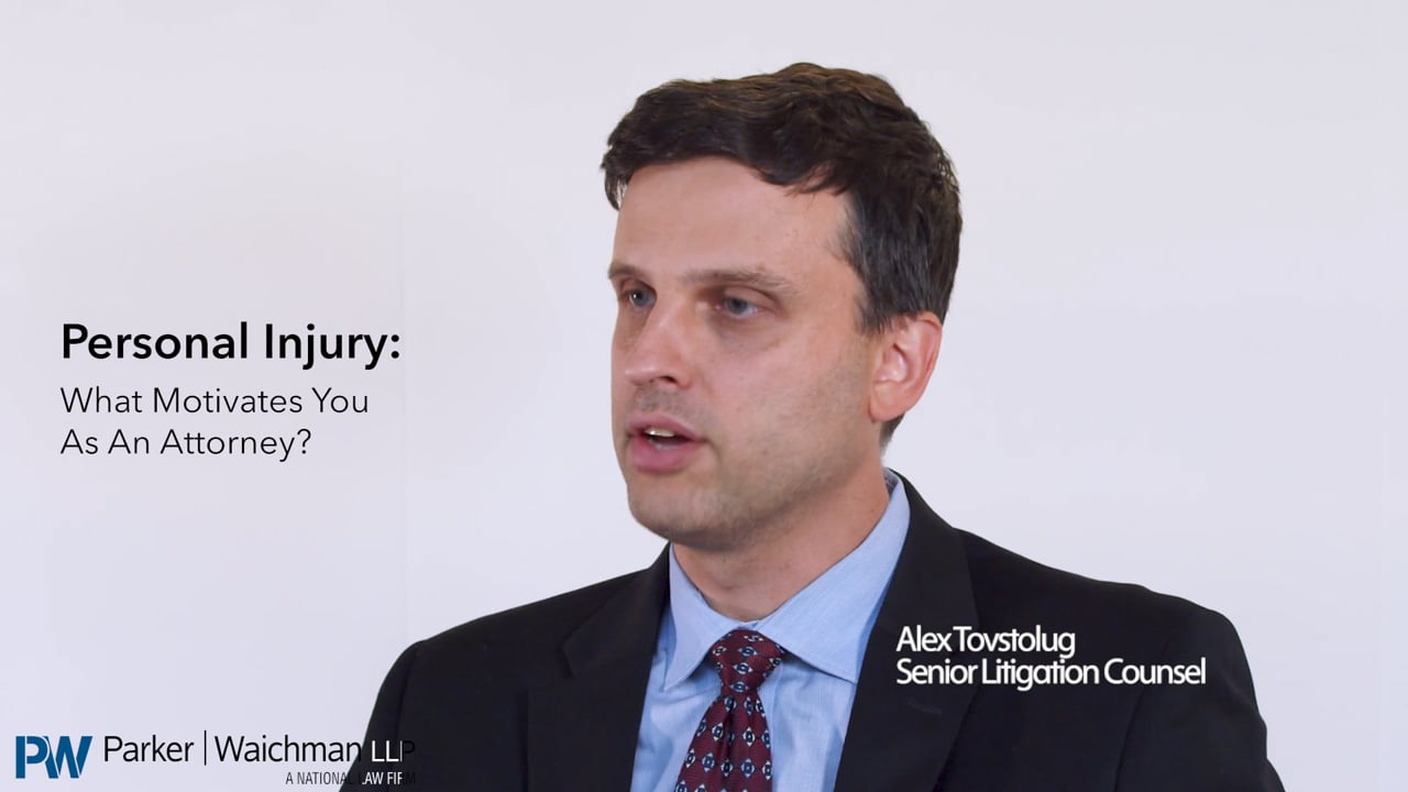 Video thumbnail: Attorney Alex Tovstolug | What Motivates You As An Attorney?