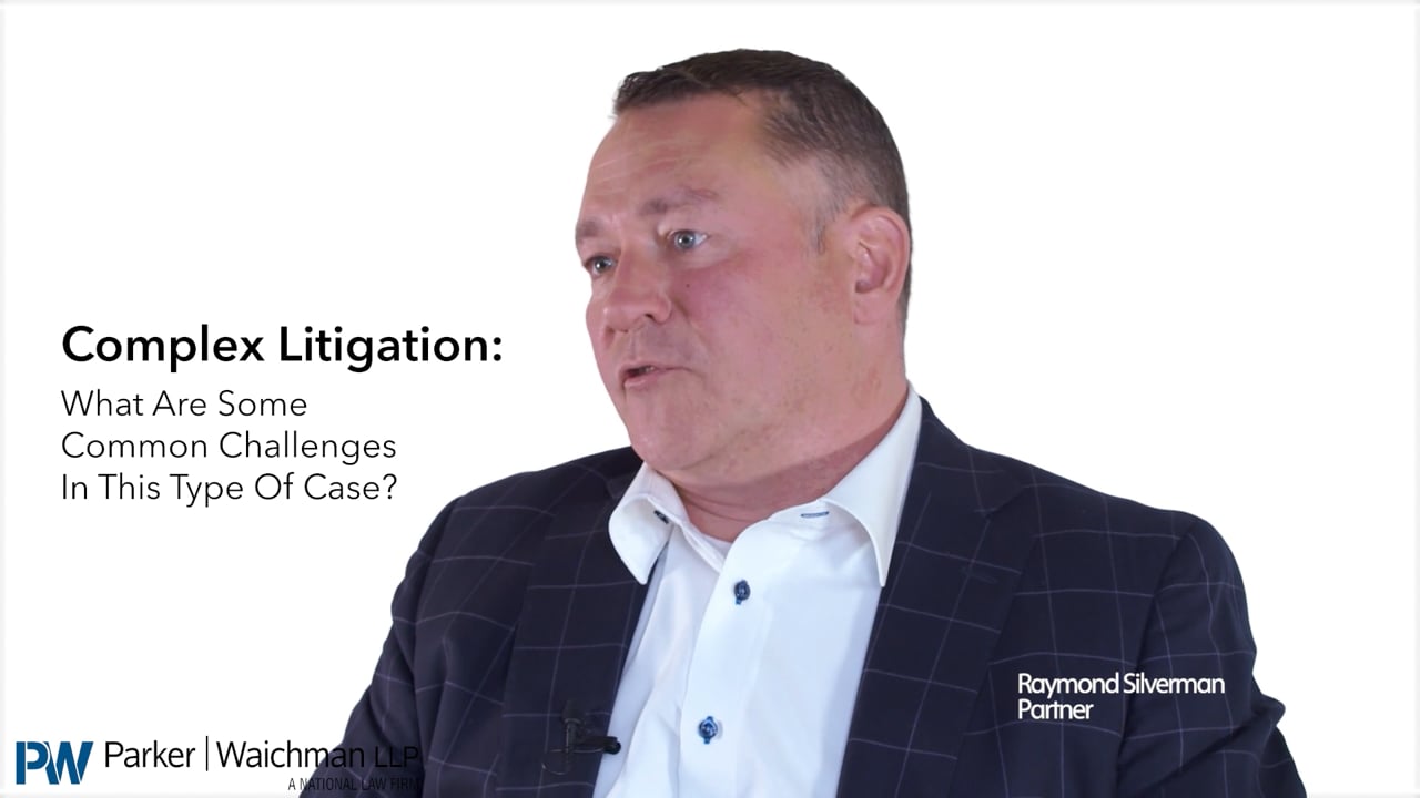 Video thumbnail: Complex Litigation – What Are Some Common Challenges In This Type Of Case?