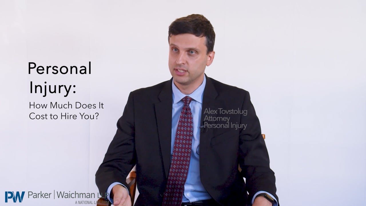Video thumbnail: Personal Injury – How Much Does It Cost To Hire PW?