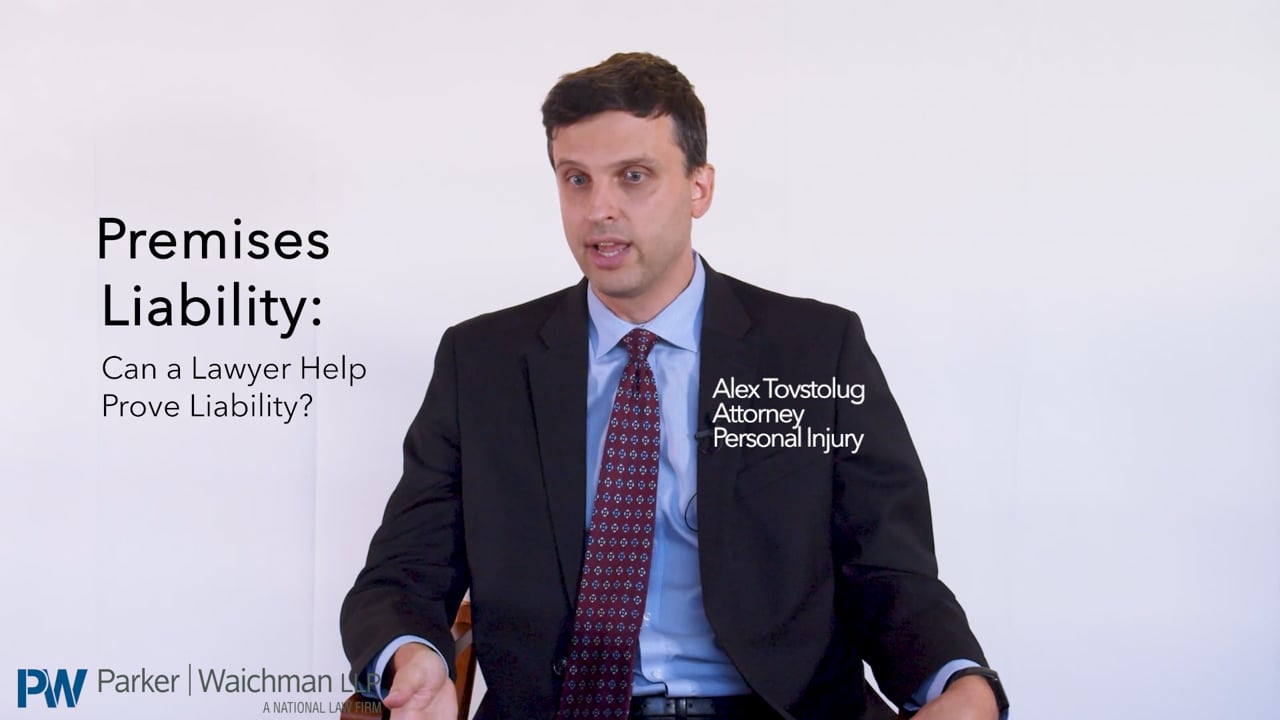 Video thumbnail: Premises Liability – Can A Lawyer Prove Liability?